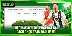 Mẹo Bắt Kèo Thẻ Bất Bại: Cách Chọn Trận Đấu Dễ Nổ Nhất